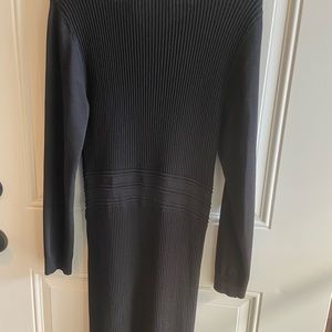 Gabrielle Union Black Sweater Dress